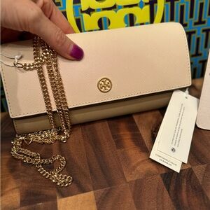 Tory Burch wallet chain crossbody